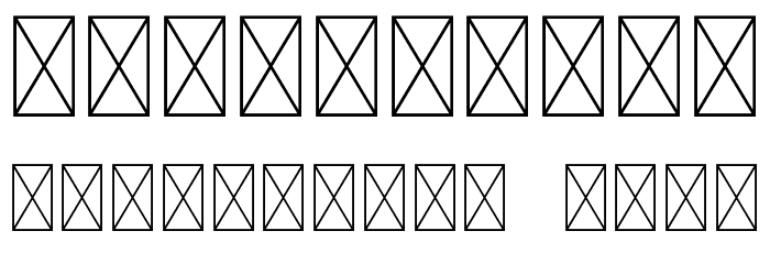 Guest Star Demo Font OTHER CHARS
