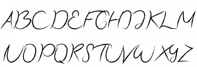 Guest Star Demo Font UPPERCASE
