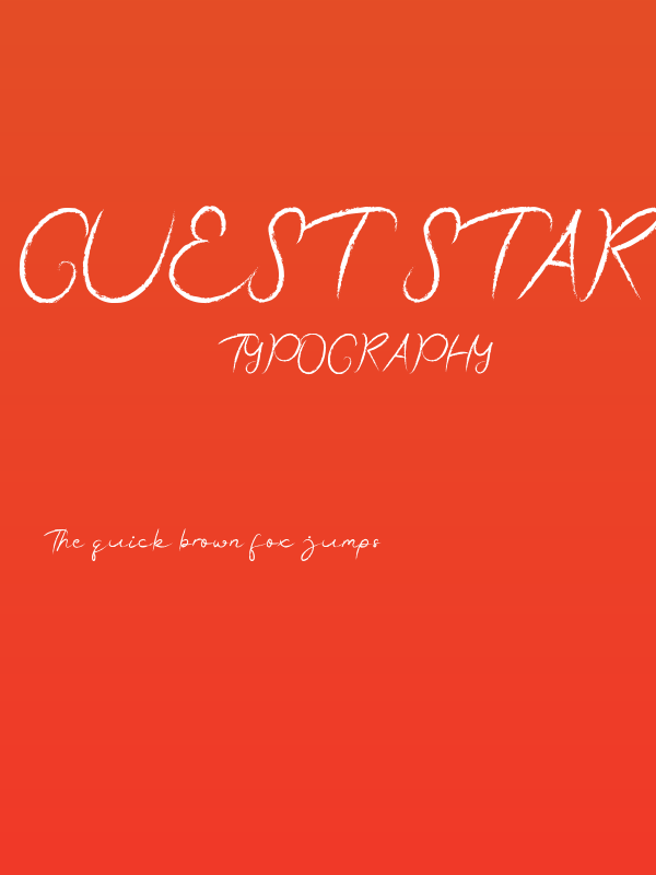 Guest Star Demo Poster