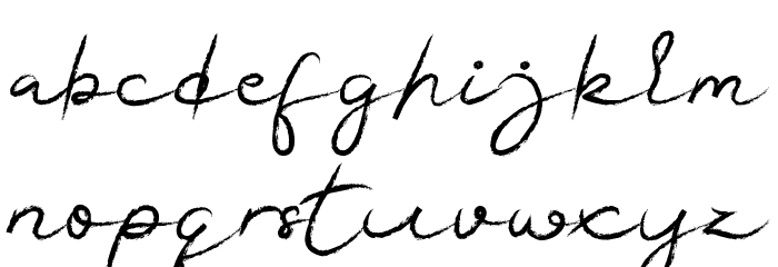 Guest Star Demo Font LOWERCASE