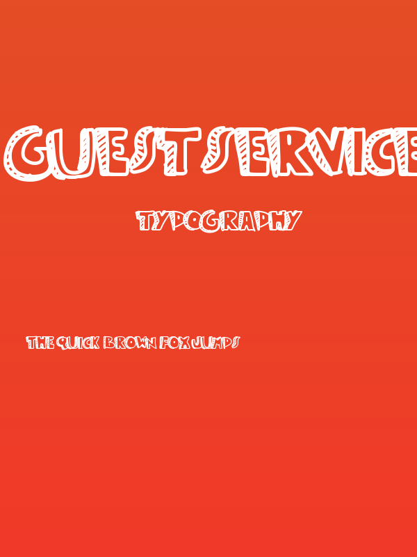 Guestservice Poster