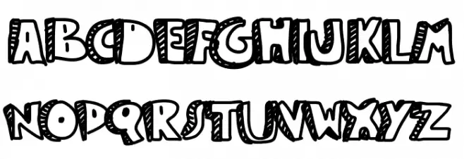Guestservice Font LOWERCASE