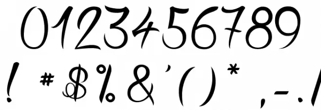 Gueules de Loup 2 Font OTHER CHARS