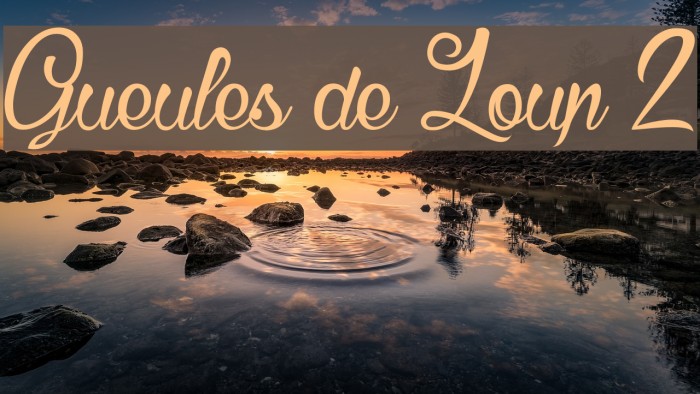 Gueules de Loup 2 Example 1