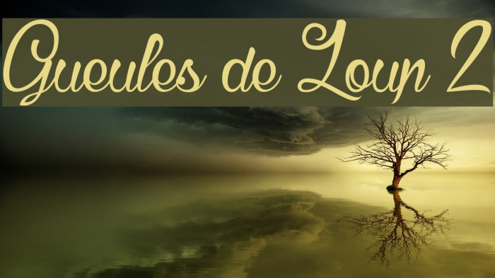 Gueules de Loup 2 Example 2