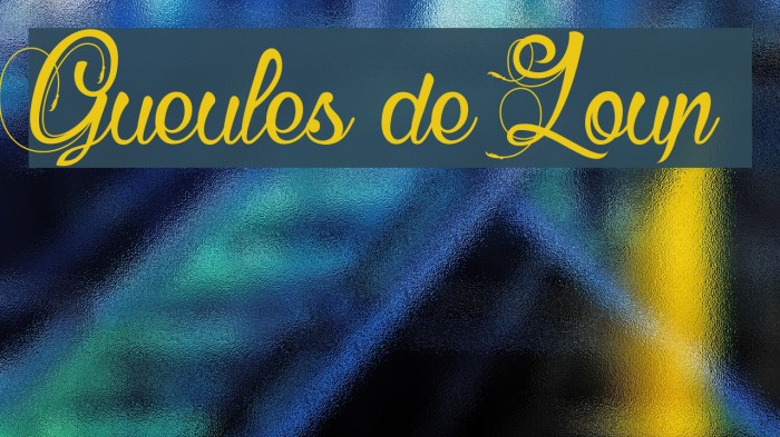 Gueules de Loup Example 2