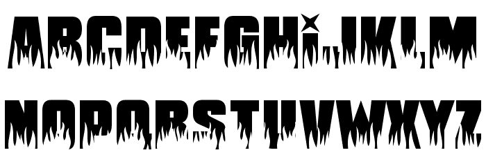 Guevara Font LOWERCASE