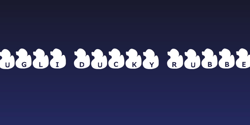 Gugli Ducky Rubber Social Header