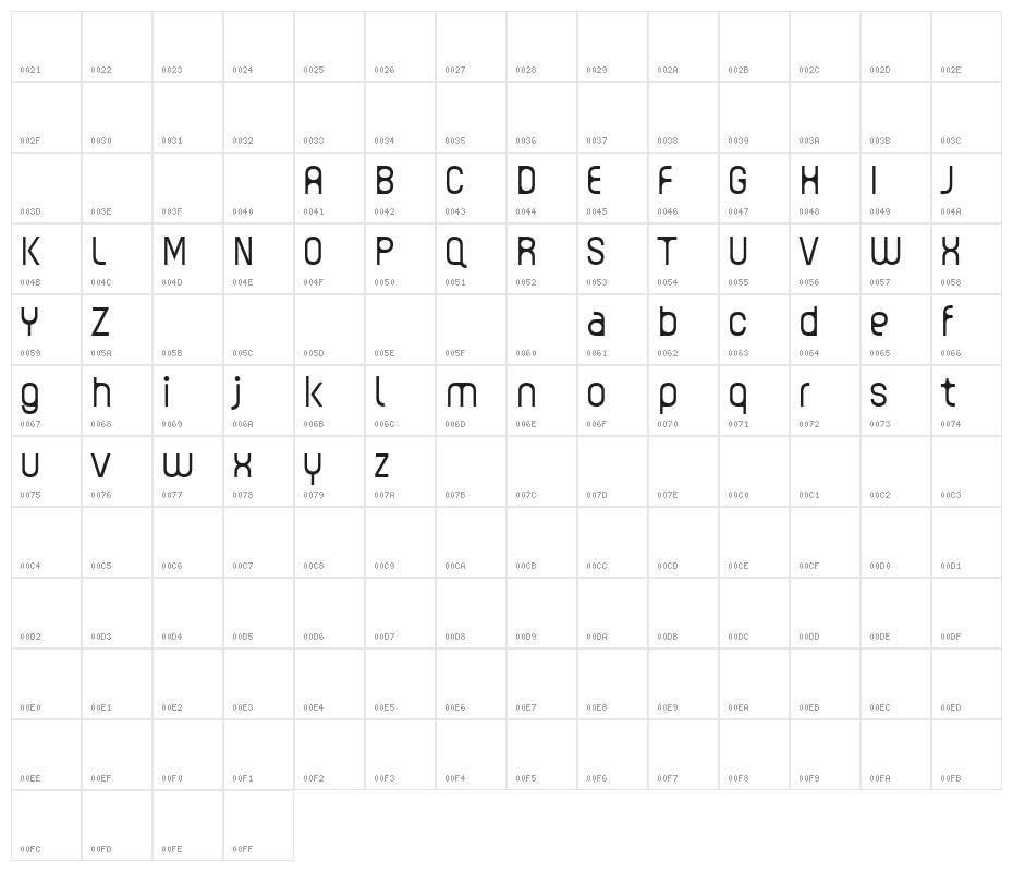 Guhly-Lightreduced Character Map