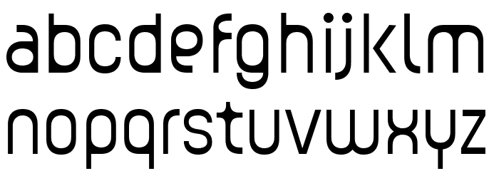 Guhly-Lightreduced Font LOWERCASE