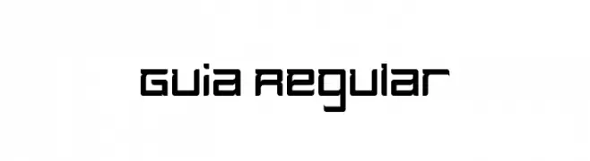 Guia Regular  नि: शुल्क फ़ॉन्ट्स डाउनलोड