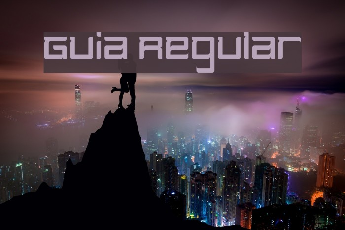 Guia Regular Example 1