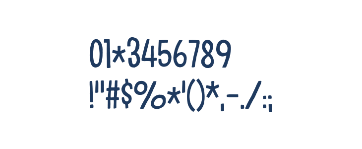 Guideline DEMO Regular Other Characters