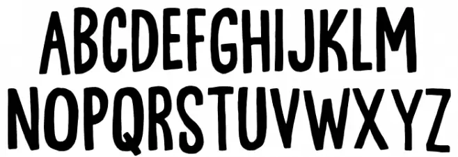 Guideline DEMO Regular Schriftart Groß