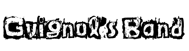 Guignol's Band  Frei Schriftart Herunterladen