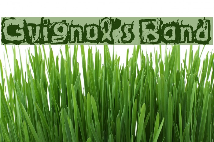 Guignol's Band Font examples