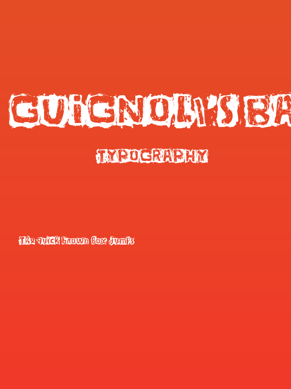 Guignol's Band Poster