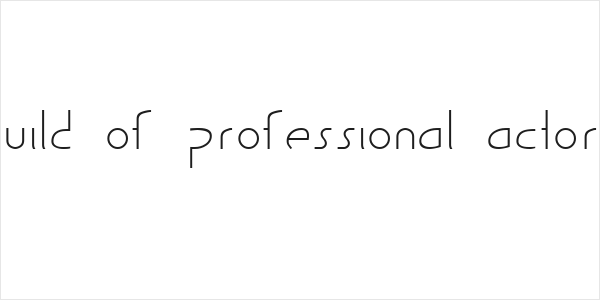 Guild of Professional Actors Logo