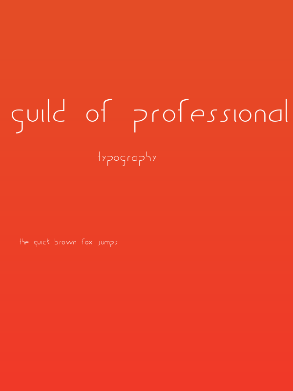 Guild of Professional Actors Poster
