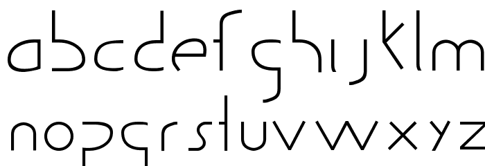 Guild of Professional Actors Font LOWERCASE