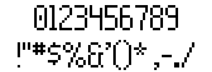 Guildenstern NBP Font OTHER CHARS