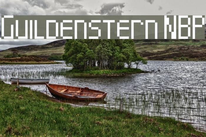Guildenstern NBP Font examples