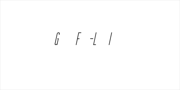 GuilderFree-LightItalic Logo