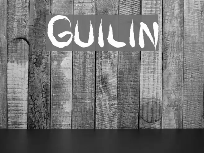 Guilin Font examples