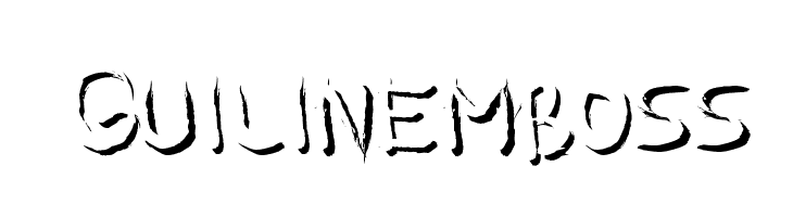Guilinemboss  免费字体下载