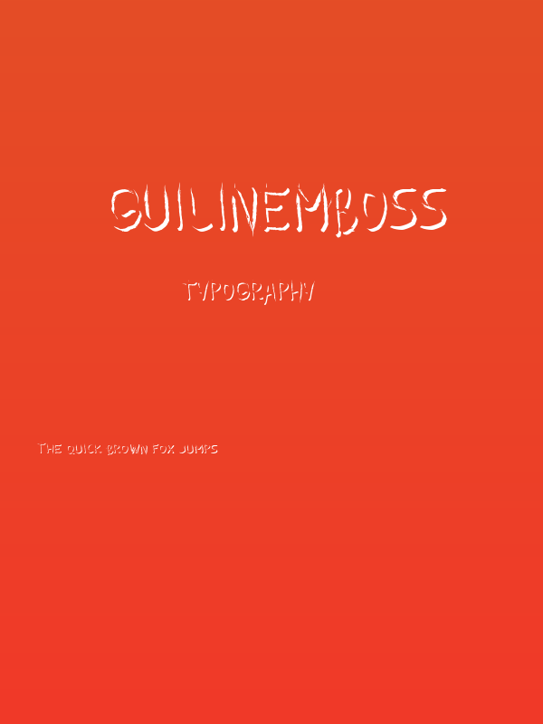 Guilinemboss Poster