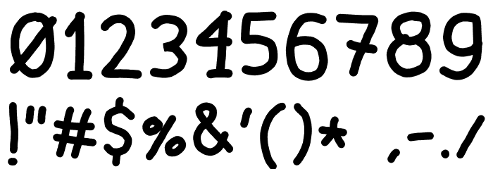 Guillermonkey Font OTHER CHARS