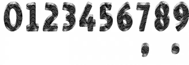 Guilloche Font OTHER CHARS