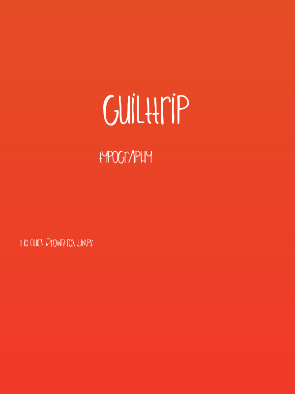 GuiltTrip Poster