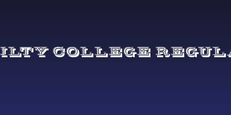 Guilty College Regular Social Header