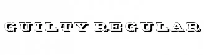 Guilty Regular  नि: शुल्क फ़ॉन्ट्स डाउनलोड