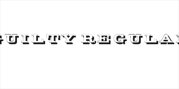 Guilty Regular Logo