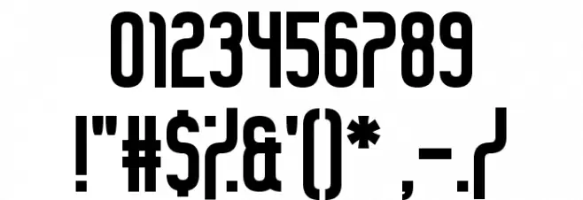 Guilty Treasure Font OTHER CHARS