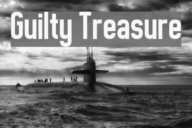 Guilty Treasure Font examples
