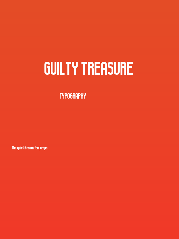 Guilty Treasure Poster
