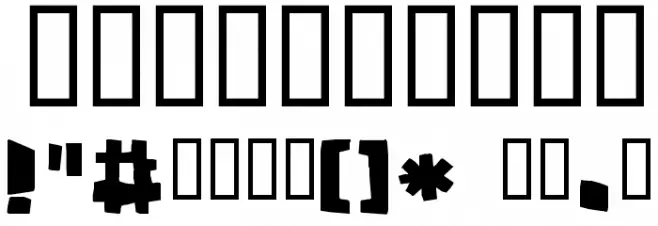 Guinea pigs Font OTHER CHARS