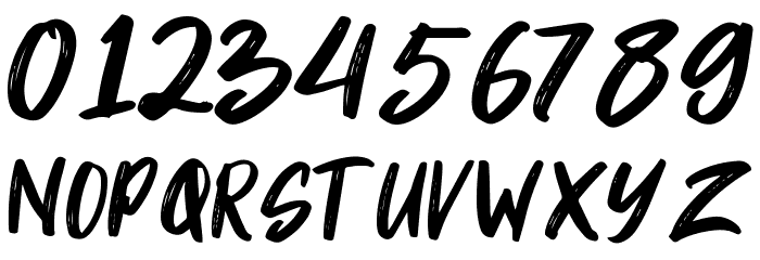 GuinelDemo Font OTHER CHARS