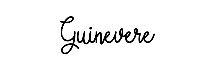 Guinevere  Frei Schriftart Herunterladen