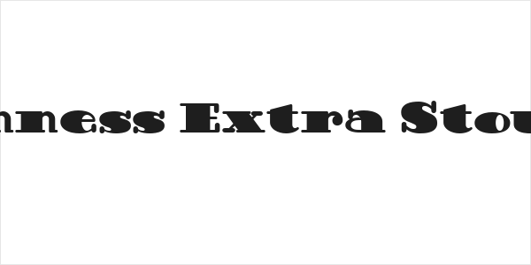 Guinness Extra Stout NF Logo