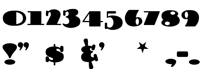 GuinnessExtraStout Font OTHER CHARS
