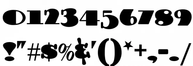 GuinnessExtraStoutNF Font OTHER CHARS