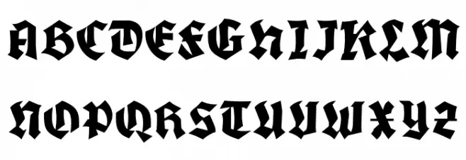 GuistRegular Шрифта ВЕРХНИЙ