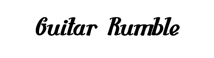 Guitar Rumble  免费字体下载