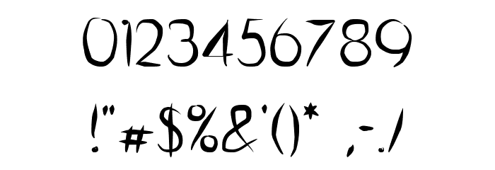 Guitar from Tree Font OTHER CHARS