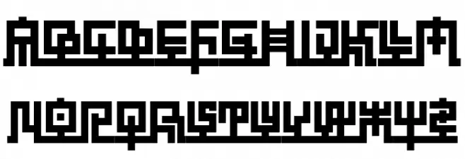Guitarhyst Шрифта ВЕРХНИЙ