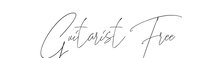Guitarist Free  Frei Schriftart Herunterladen